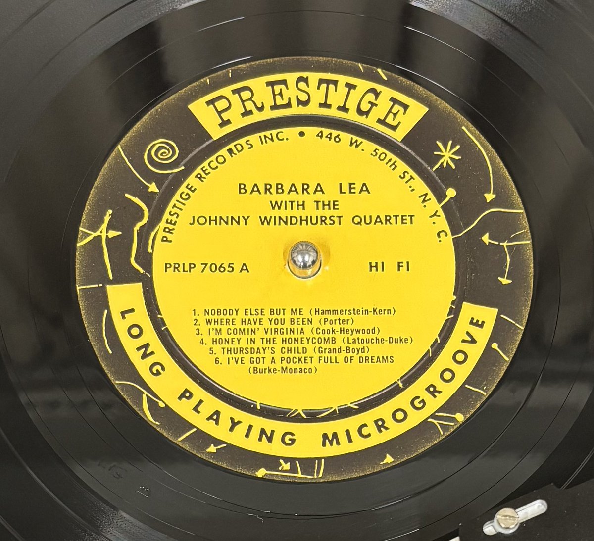 🙇 本日の締めは Barbara Lea『Barbara Lea 、The Johnny Windhurst