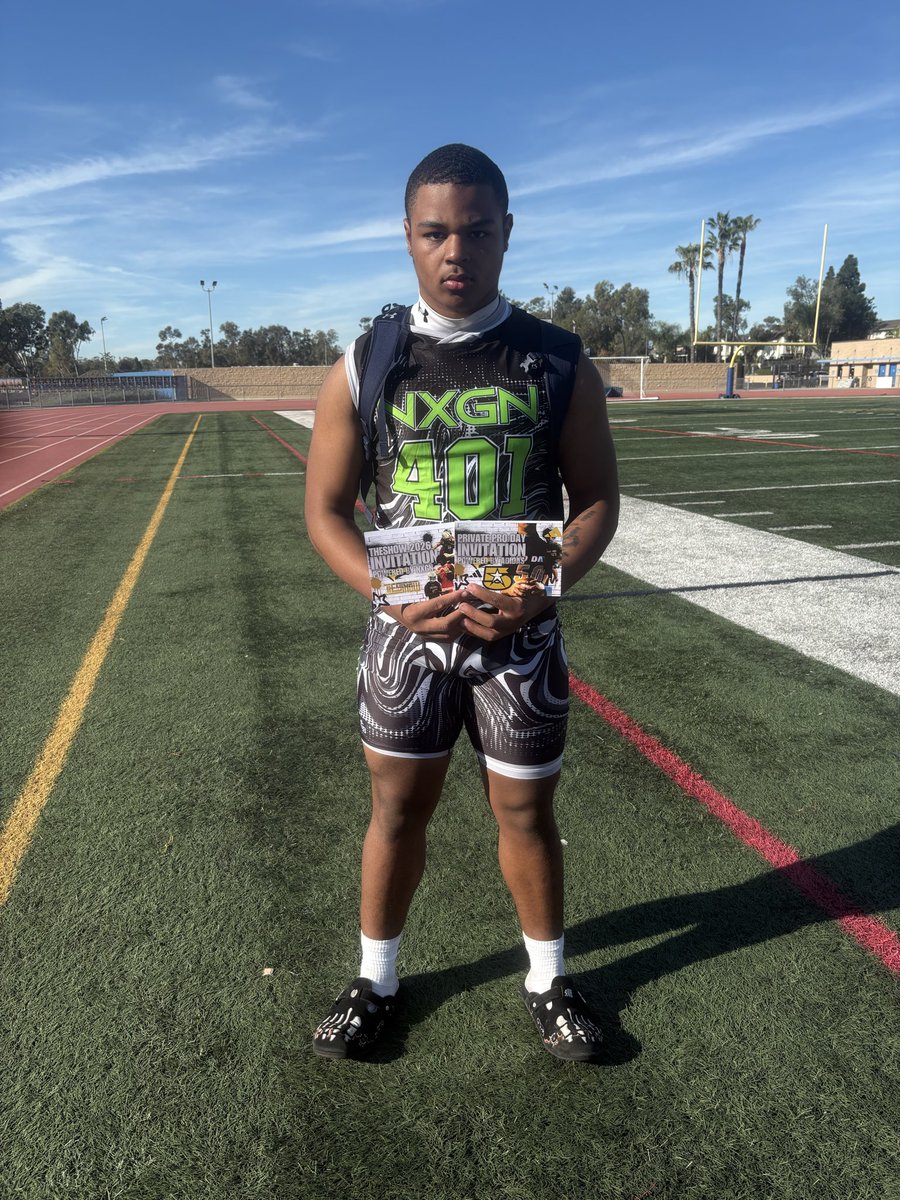 ShiloBeavers's tweet image. Thank you @NxgnCamps and @jhadnottnxgn for the opportunity &amp;amp; great coaching. Honored to earn MVP &amp;amp; receive a Private Pro Day invitation

2027 RB | NXGN 401

@NadeFootball @coachchucs @Coach___Cid 
@Vtothe2ndPower @Dkeyes2 @JarradPage44 
@coachmgentle @JalenFisher2 @DuketheTrainer