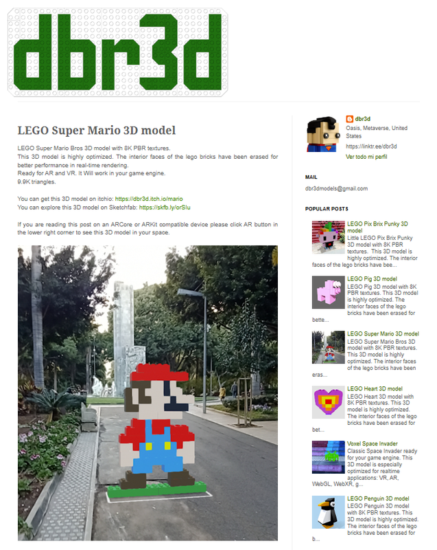 voxel_pacman's tweet photo. Our 3D LEGO Mario model is perfect for decorating your metaverse! Get yours on itchio!
https://t.co/pehGNJyBWk

#3DModel #Metaverse #Penguin #itchio #VirtualWorld #legocharacters #dbr3d https://t.co/OjdiVRRJvJ