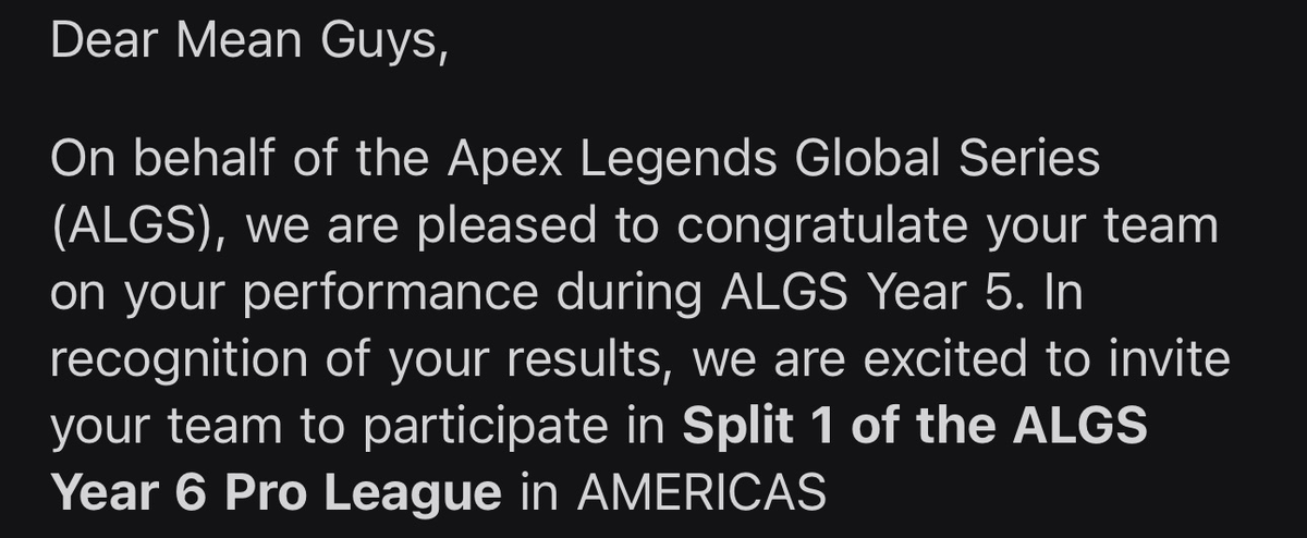 HambinOwO's tweet photo. See yall in ALGS Year 6 ❤️ https://t.co/mVx1cozqfI