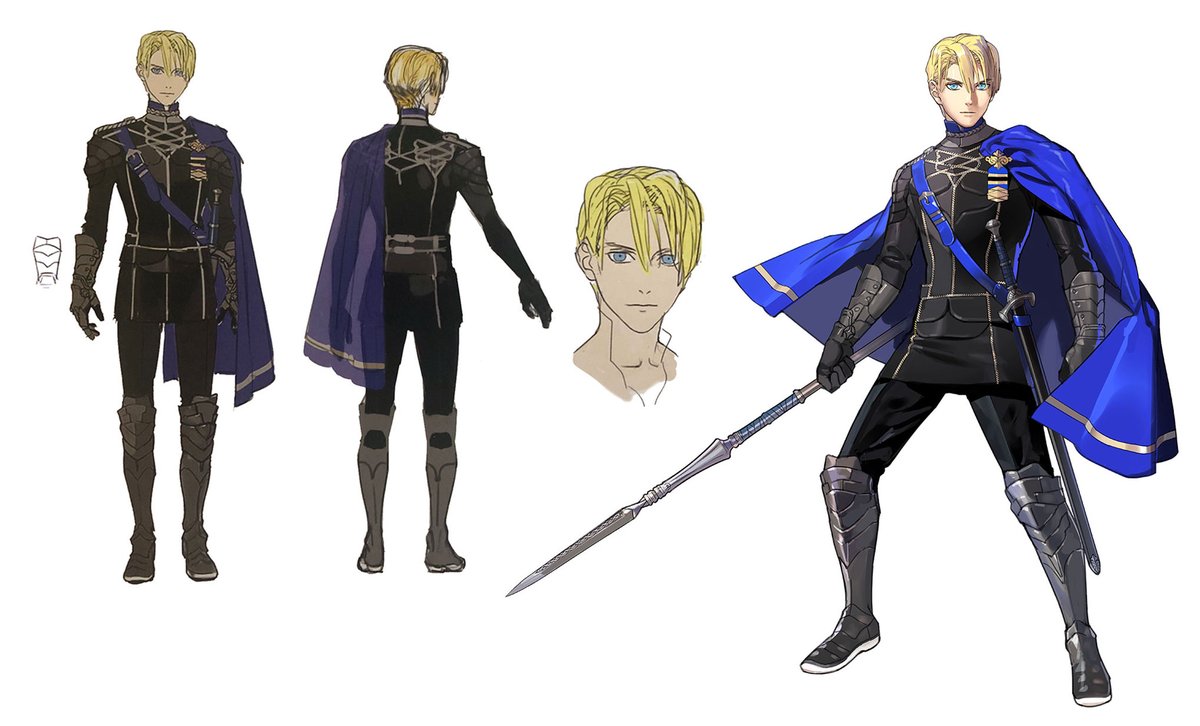 creativeuncut's tweet image. Dimitri from Fire Emblem: Three Houses designed by artist Chinatsu Kurahana. 

More art from the game: creativeuncut.com/art_fire-emble…