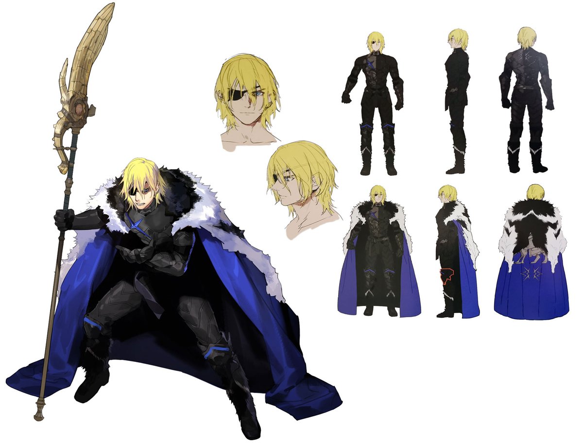 creativeuncut's tweet image. Dimitri from Fire Emblem: Three Houses designed by artist Chinatsu Kurahana. 

More art from the game: creativeuncut.com/art_fire-emble…