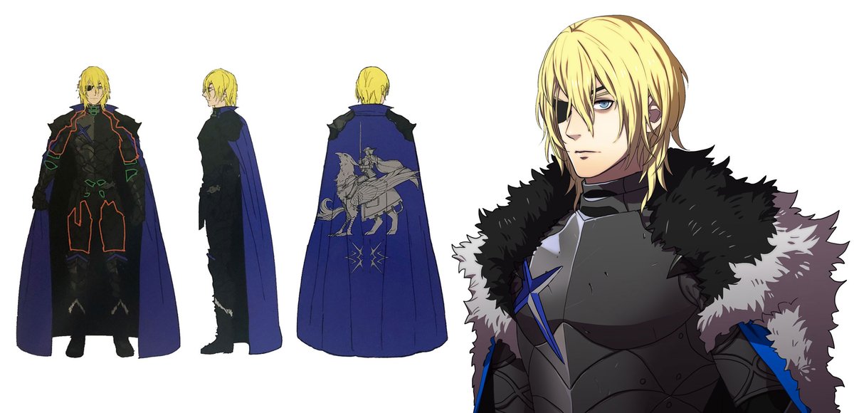 creativeuncut's tweet image. Dimitri from Fire Emblem: Three Houses designed by artist Chinatsu Kurahana. 

More art from the game: creativeuncut.com/art_fire-emble…