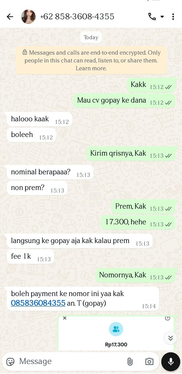 arr11105's tweet image. Orang kok jahat bener, ya. I mean kok mereka tega gitu nipu. Literally ini tadi aku ngumpulin duit dari beberapa e-walletku buat beli makan, eh malah ditipu sama orang ini. Semoga segera tobat deh. Kalian hati-hati, Guys. Help rt dong para ba, biar pada aware.
#zonauang