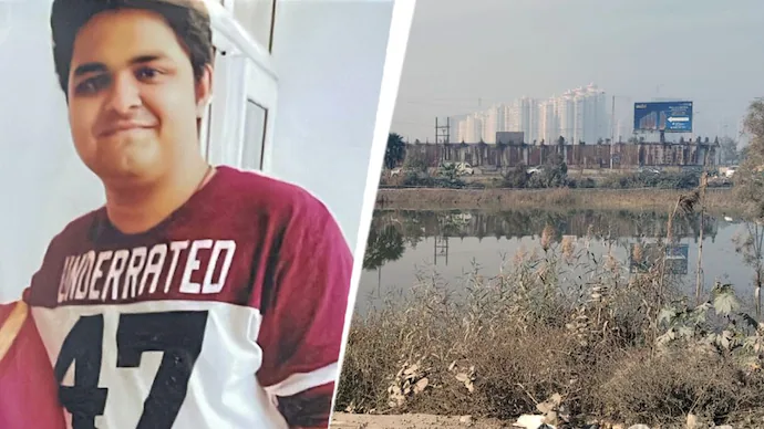 IndiaToday's tweet photo. A delivery agent attempted to rescue 27-year-old software engineer Yuvraj Mehta in Greater Noida, who drowned after his car plunged into a drain amid dense fog. Moninder, the delivery agent, tied a rope around his waist and jumped into a water-filled basement in a desperate attempt to save the victim.

He alleged that the police, fire brigade and SDRF personnel present at the spot refused to enter the water, citing extreme cold and the presence of iron rods inside.
Read in detail: https://t.co/rT80FNPvJD 
#GreaterNoida #UttarPradesh