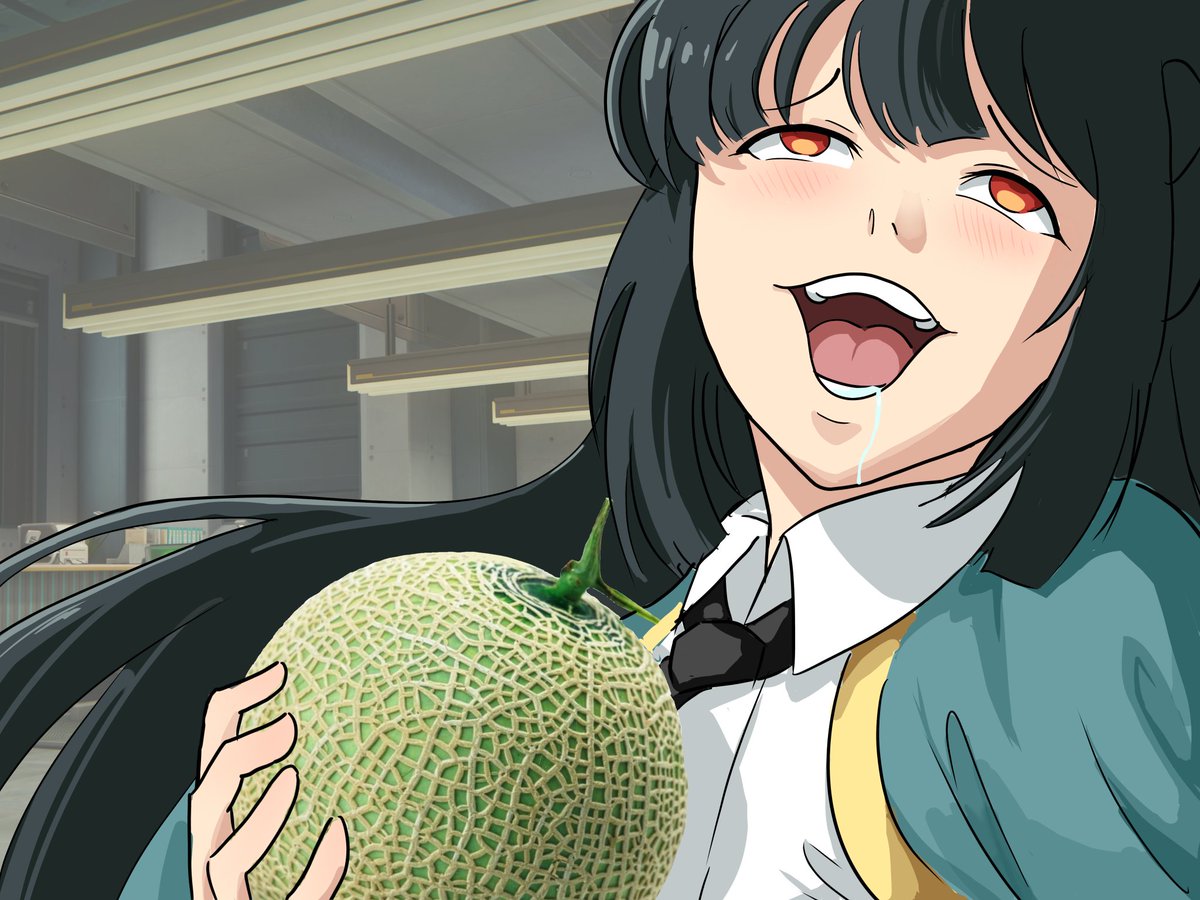 DrixOnFire's tweet image. The melon monster found the last melon....
#zzzero #miyabi