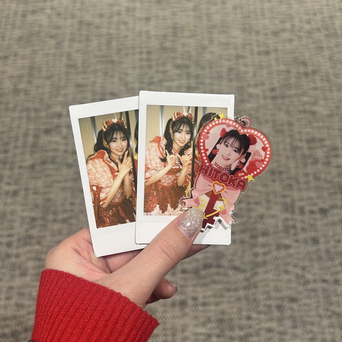 初めましてがチェキ会で、しかも2回も撮れるなんて、どうしようかと