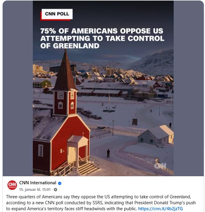 From CNN... #Greenland. #Grønland
