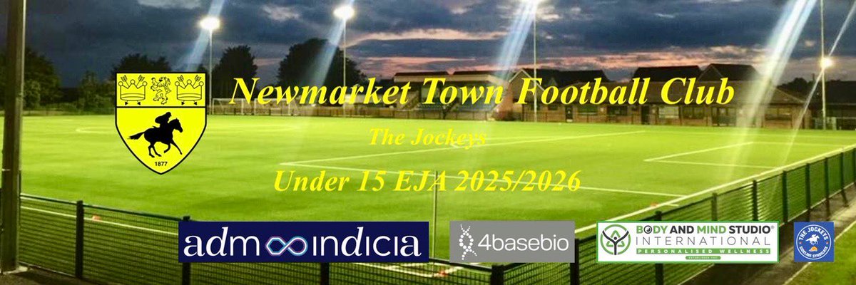 NTFCU15EJA's tweet photo. ⚽️ Our next match at home today, Sunday 18th January 2026 v @MildenhallTown U15 EJA. 

🏆 President’s Plate Round 3

🦵Kick off at 15:00 Hrs in Newmarket 

We look forward to seeing as many  @NewmarketTownFC supporters @ The NYO Stadium as possible today! 

#NTFCU15EJA #ejanews https://t.co/DjDRcwPF2u
