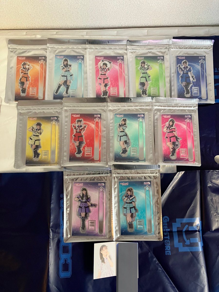 Liella! CLUB 2025 アクリルスタンド 11個受け取り完了！ リエクラの中