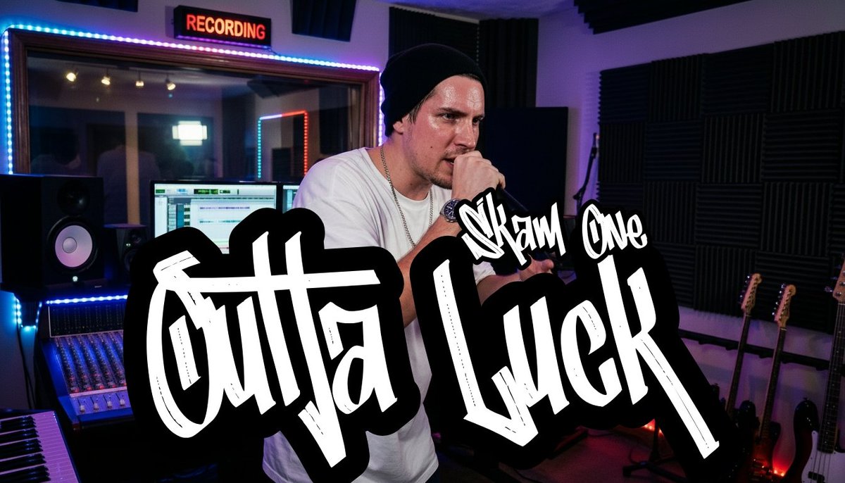 SkamOneFCE's tweet photo. New cover for "Outta Luck" Live from Oasis Music Studio  (YouTube Exclusive) https://t.co/6ZsSyNcwol