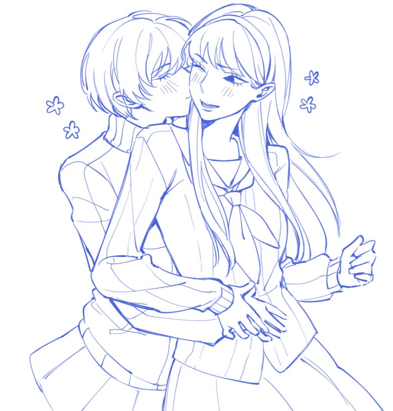 Sometimes one just thinks about girls kissing and thats cool i guess #yukichie #persona4