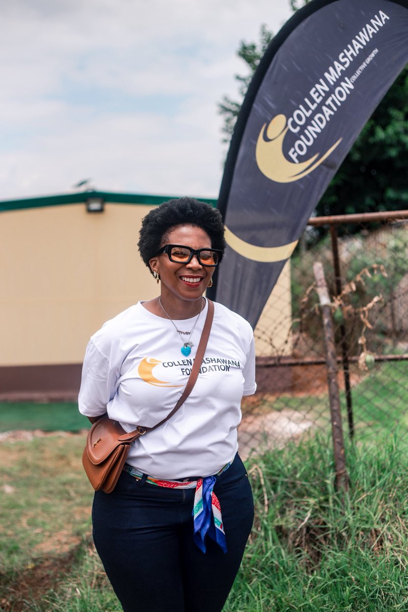 CollenMashFound's tweet photo. CMF Head of Comms Ms Penny Lebyane this morning sat with @ntsako_mhlanga @channelafrica1 to discuss her new role and what to look forward to from the Foundation in 2026 
Full Interview: https://t.co/GGmOCo4WZ8
#pennylenyane #CMF https://t.co/CEEYQA1cN7