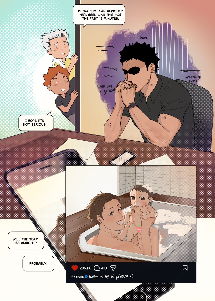 berrybrief's tweet image. he's a fully pledged family man now there's no stopping him