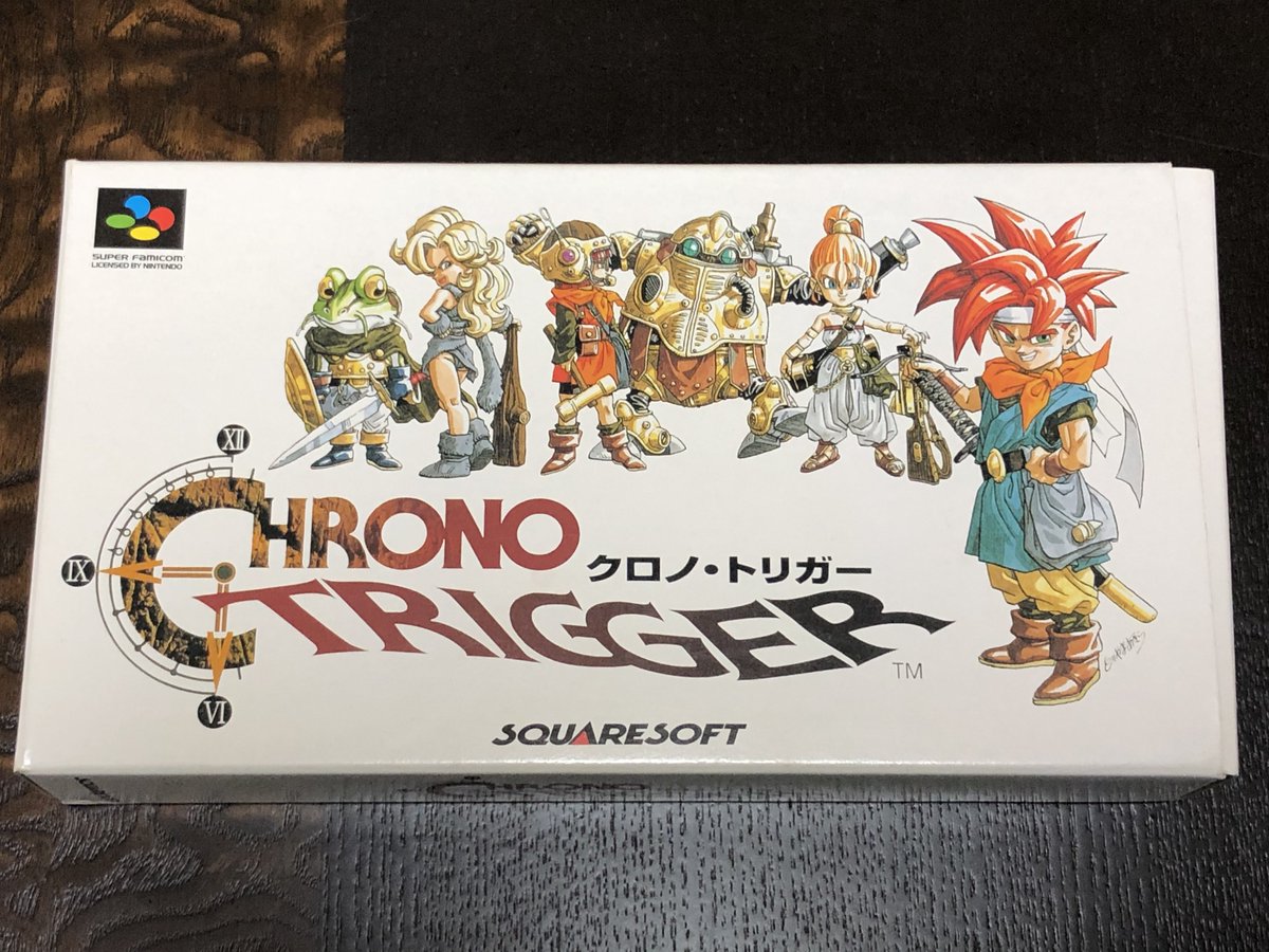 昨日見かけたクロノトリガーオーケストラコンサートで展示されていた