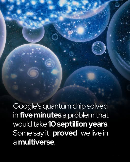 Google’s new quantum chip is so powerful it might be tapping into parallel universes.

Google's groundbreaking quantum processor, Willow, has achieved the seemingly impossible: solving an extraordinarily complex computational problem in under five minutes—a feat that would