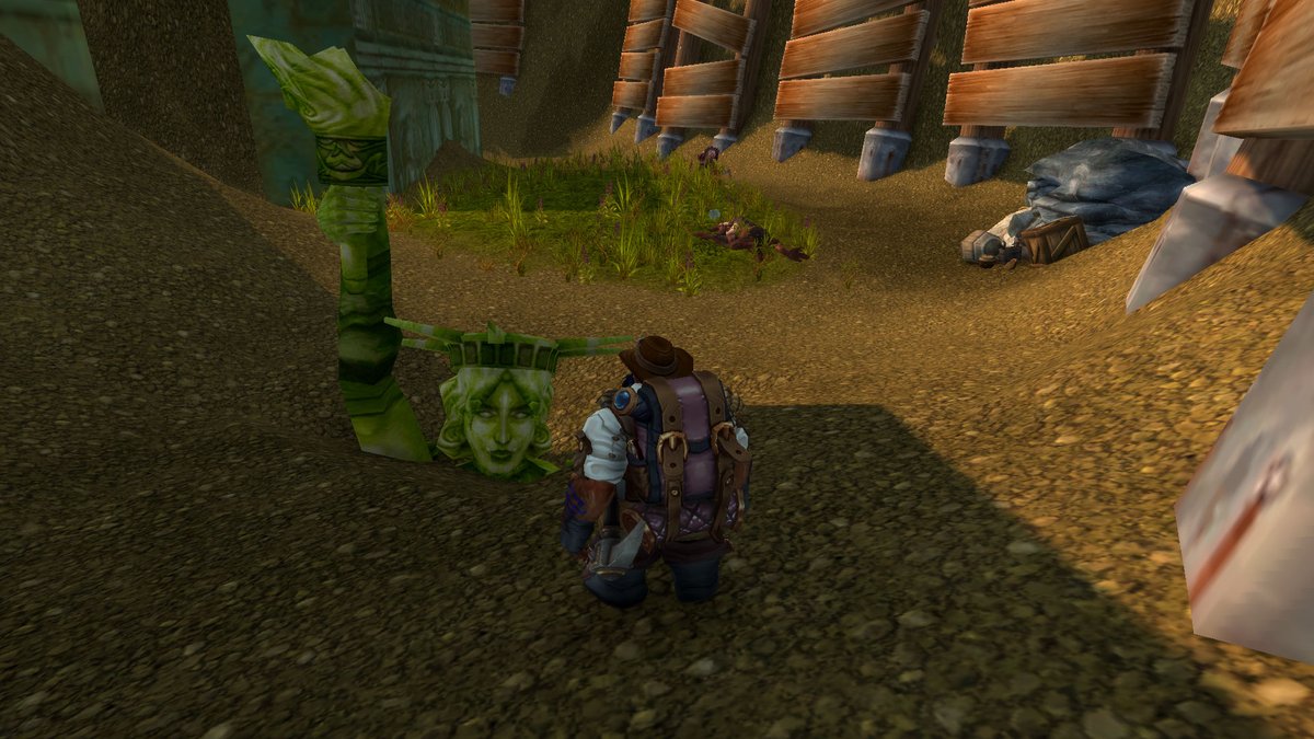 Recorriendo las antiguas zonas (en este caso Loch Modan en los Reinos del Este), me sigue sorprendiendo que te encuentras con cosas tan inesperadas cómo esto:
#worldofwarcraft #warcraft #wow