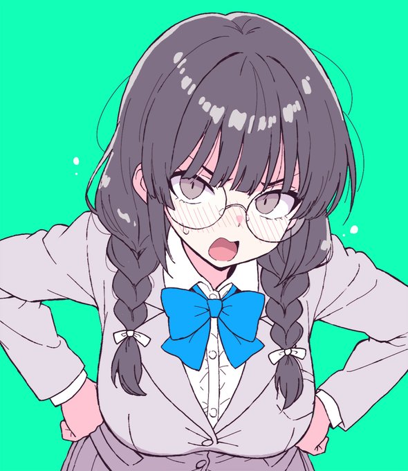 性癖女OC 叡智なモノに厳しめな委員長っぽい子 