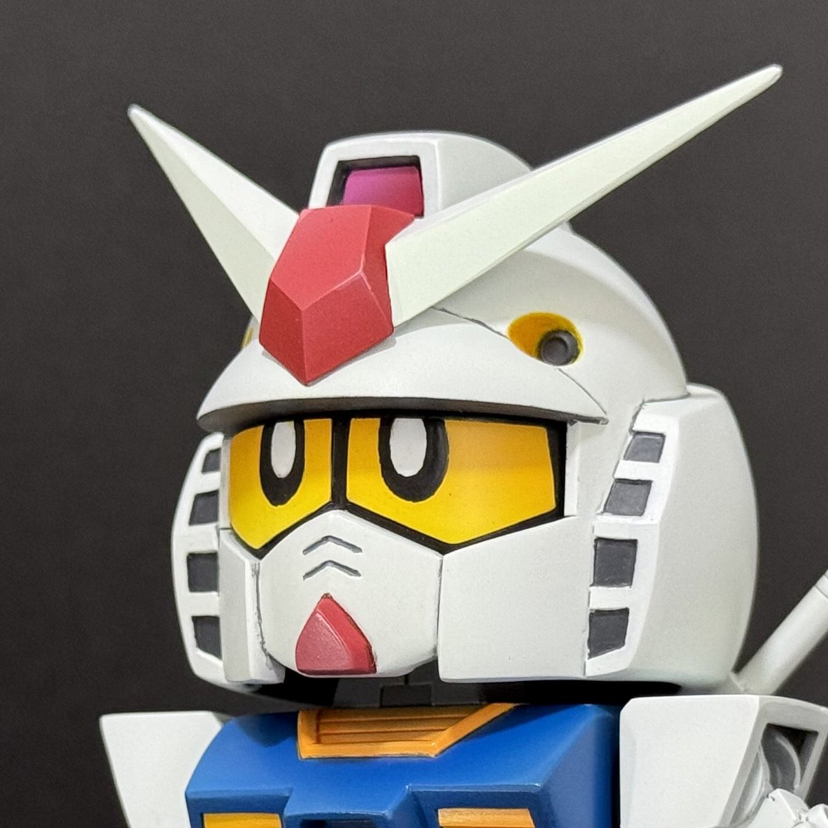 #多分私しかやってない

ガンプラくんの頭からSDガンダムを作る。