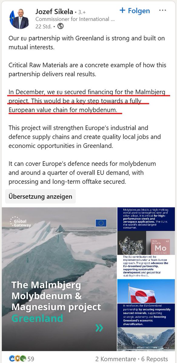 $MOLY - Are we getting closer to an equity financing?