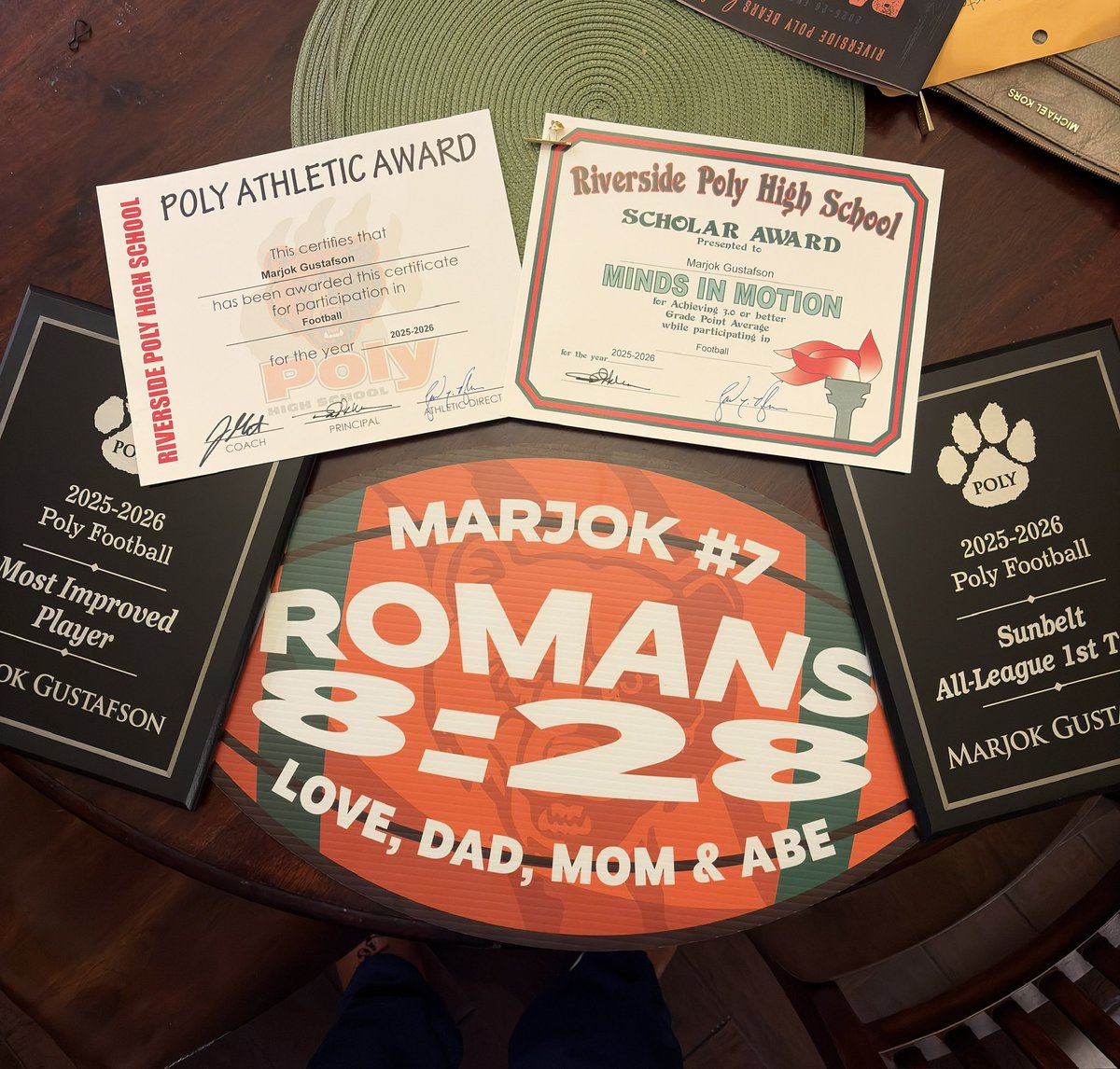 Marjok Gustafson 2027 QB tweet media