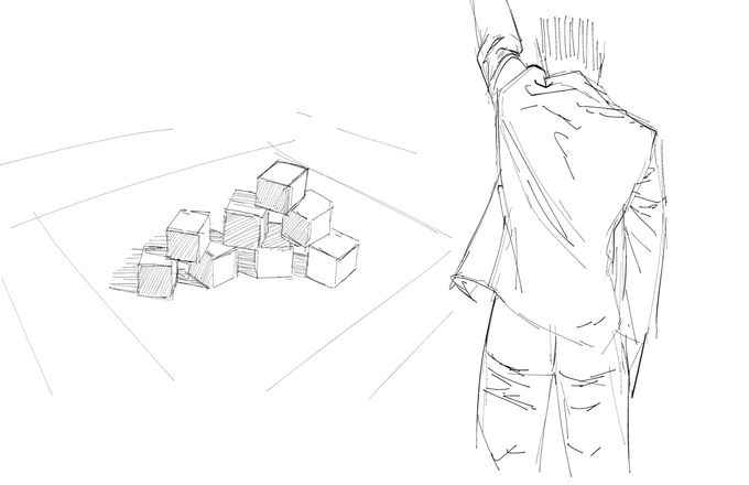 今日のクロッキ- 