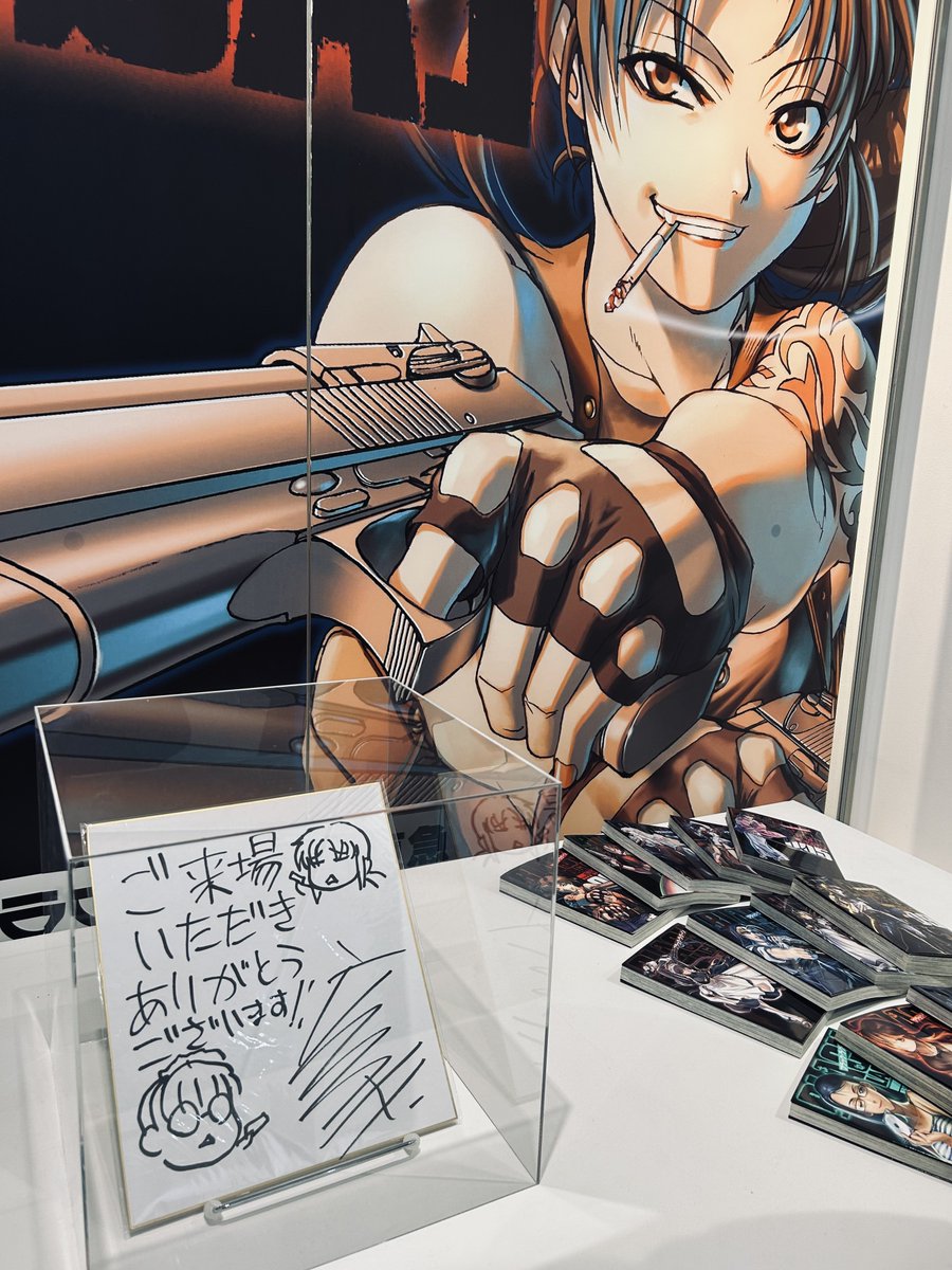 BLACK LAGOON 25周年企画「－弾丸の軌跡－メタルキャンバスアート展