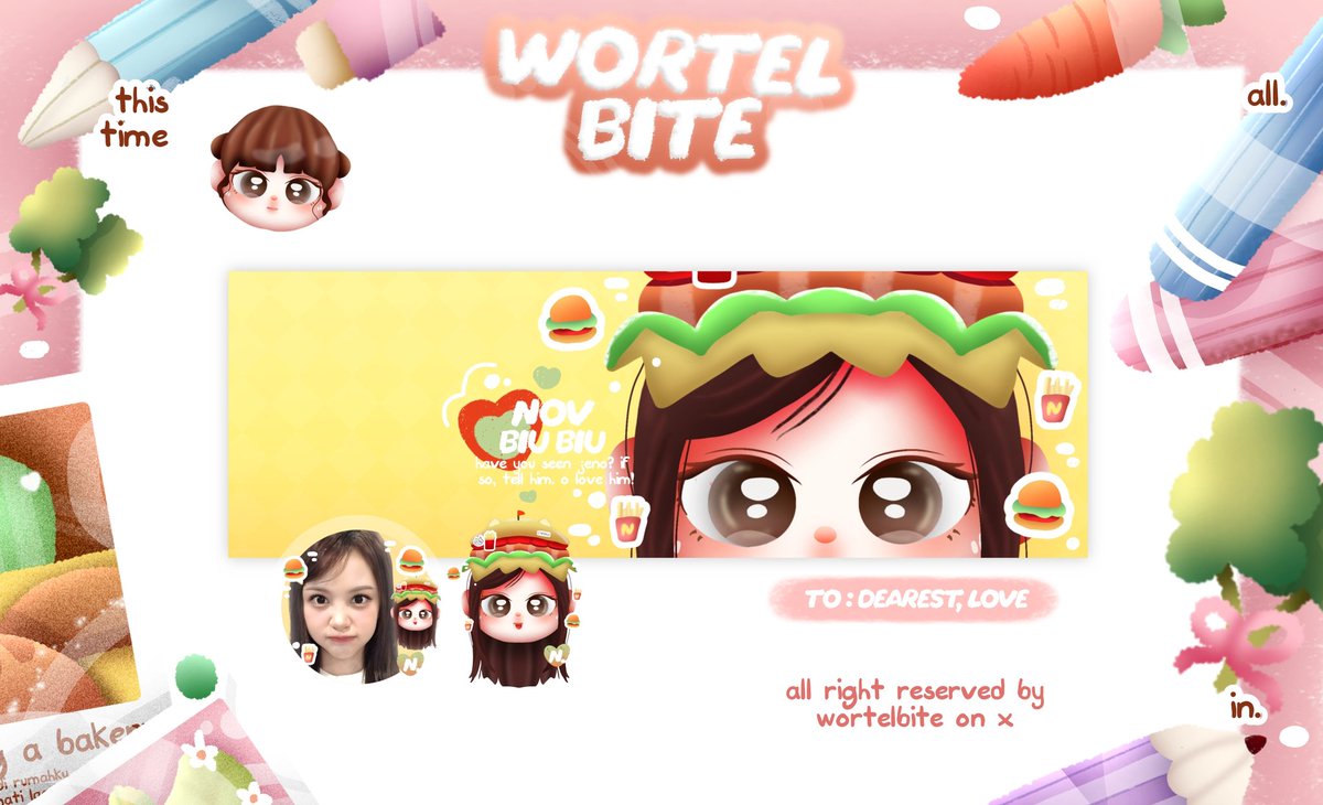 wortelbite's tweet image. 🛝💭 help repost ... 
arigato temen temen :3

hai berhubung sepertinya ini open terakhir untuk katalog h.c sebelum aku keluarin yang baru 🎈🎑, jadi aku mau open with special price. slot terbatas, ayo cekie alt temen temen 🖐🏻

🎣⛳️ #zonauang #zonaba