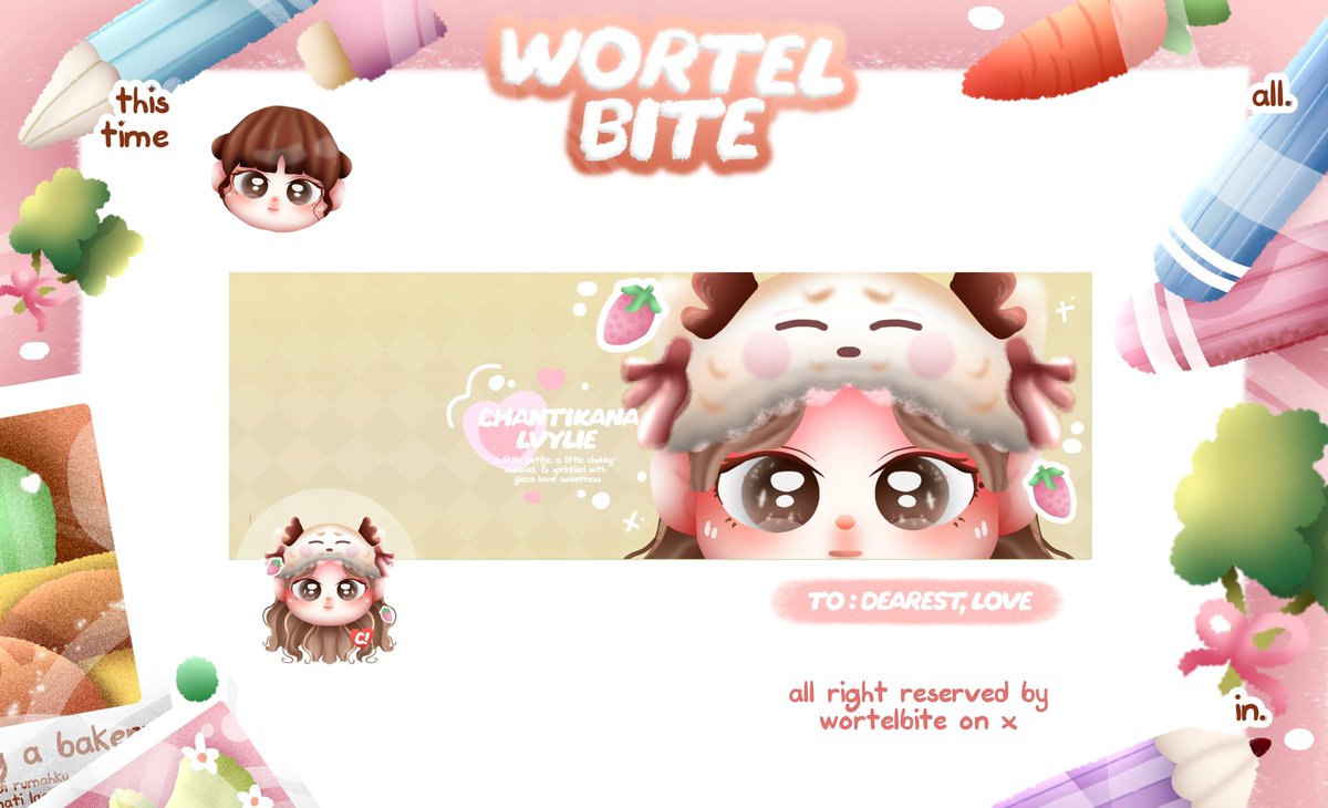 wortelbite's tweet image. 🛝💭 help repost ... 
arigato temen temen :3

hai berhubung sepertinya ini open terakhir untuk katalog h.c sebelum aku keluarin yang baru 🎈🎑, jadi aku mau open with special price. slot terbatas, ayo cekie alt temen temen 🖐🏻

🎣⛳️ #zonauang #zonaba