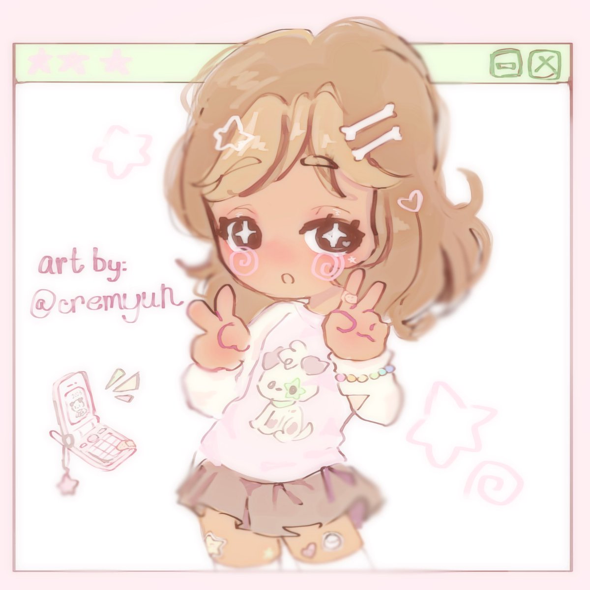 older artwork
*character not mine
#kawaiiart #cuteart
