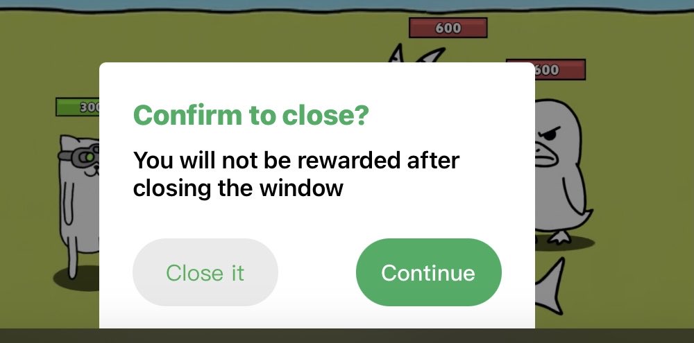 spaghettidad0's tweet photo. The X in the top corner of a ad you are watching to get something in a game is the illusion of freedom https://t.co/CxMT8sPner