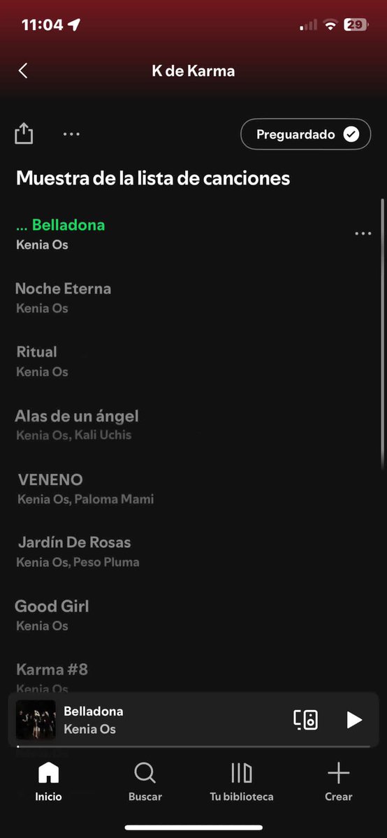 ItsZalyOs's tweet image. 6 Tracks de han revelado, siendo 120k de pre-sabes hasta la fecha