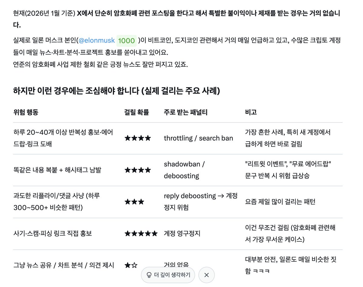 프리미엄플러스의 기능 슈퍼 @grok 에게 물어봤습니다 