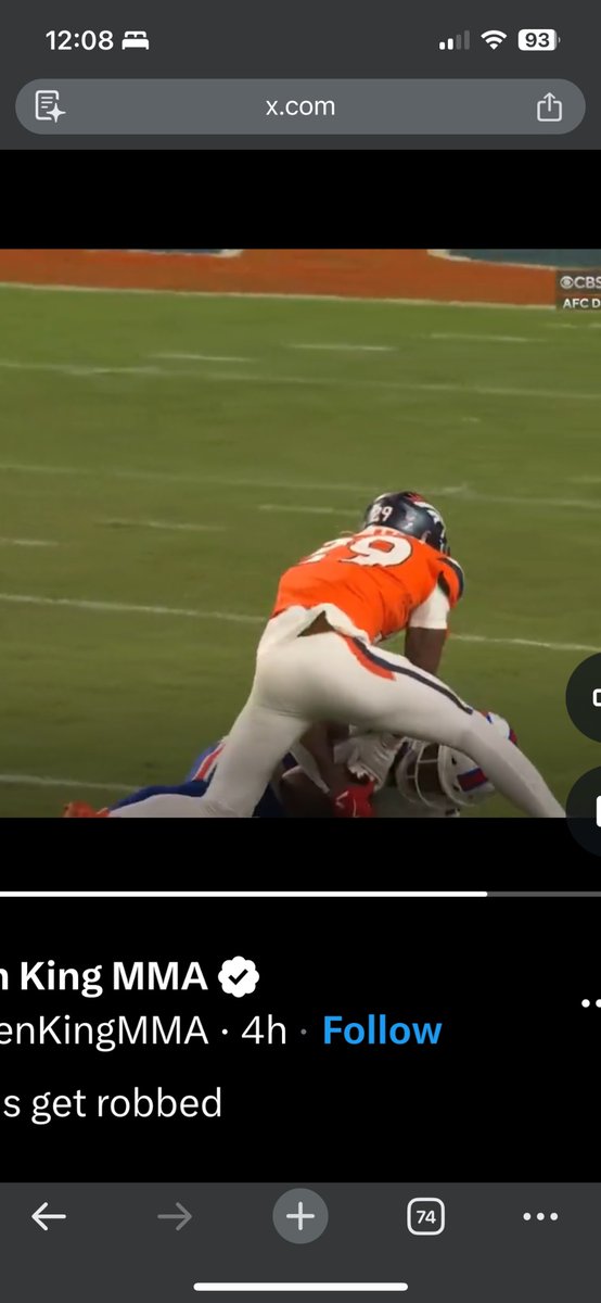 SouthNJtoFL's tweet photo. @Yab4L @Chuckykickass @JJWatt And the elbow hits after the 2 feet shin knee and hip https://t.co/5z8UGO06N0
