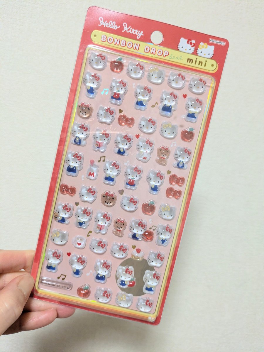 sleep_syrup's tweet photo. 実物初めてみた。
まさか売ってるとは思わず⋯！

#ボンボンドロップシール https://t.co/qmHudcbsEb