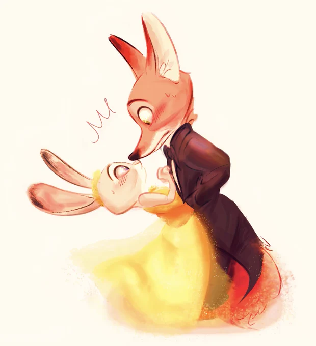 ※再掲 "So honey, now, take me into your loving arms" #zootopia2 #ズートピア2
