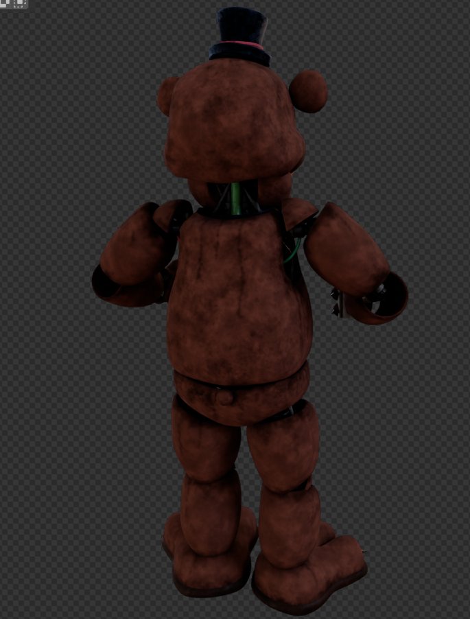 Noticed Freddy was a lil too clean so i dirtied him up a lil bit... Alot a bit actually.
-
#FNAF #blender3d