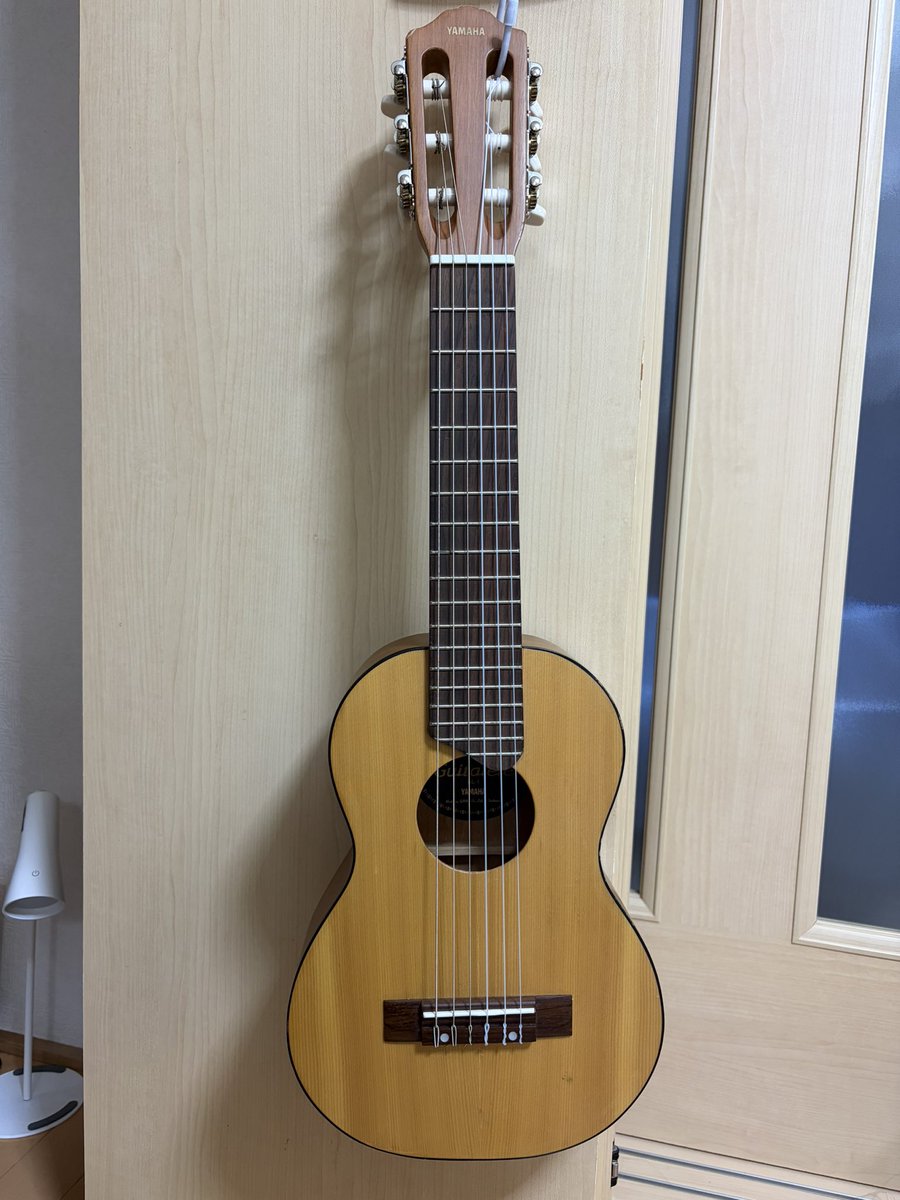 ギタレレ購入！近くでやってたフリーマーケットでまけてもらって3000円で買えた！昔ARIAのG-Uke持ってたけど、あれよりいい感じ