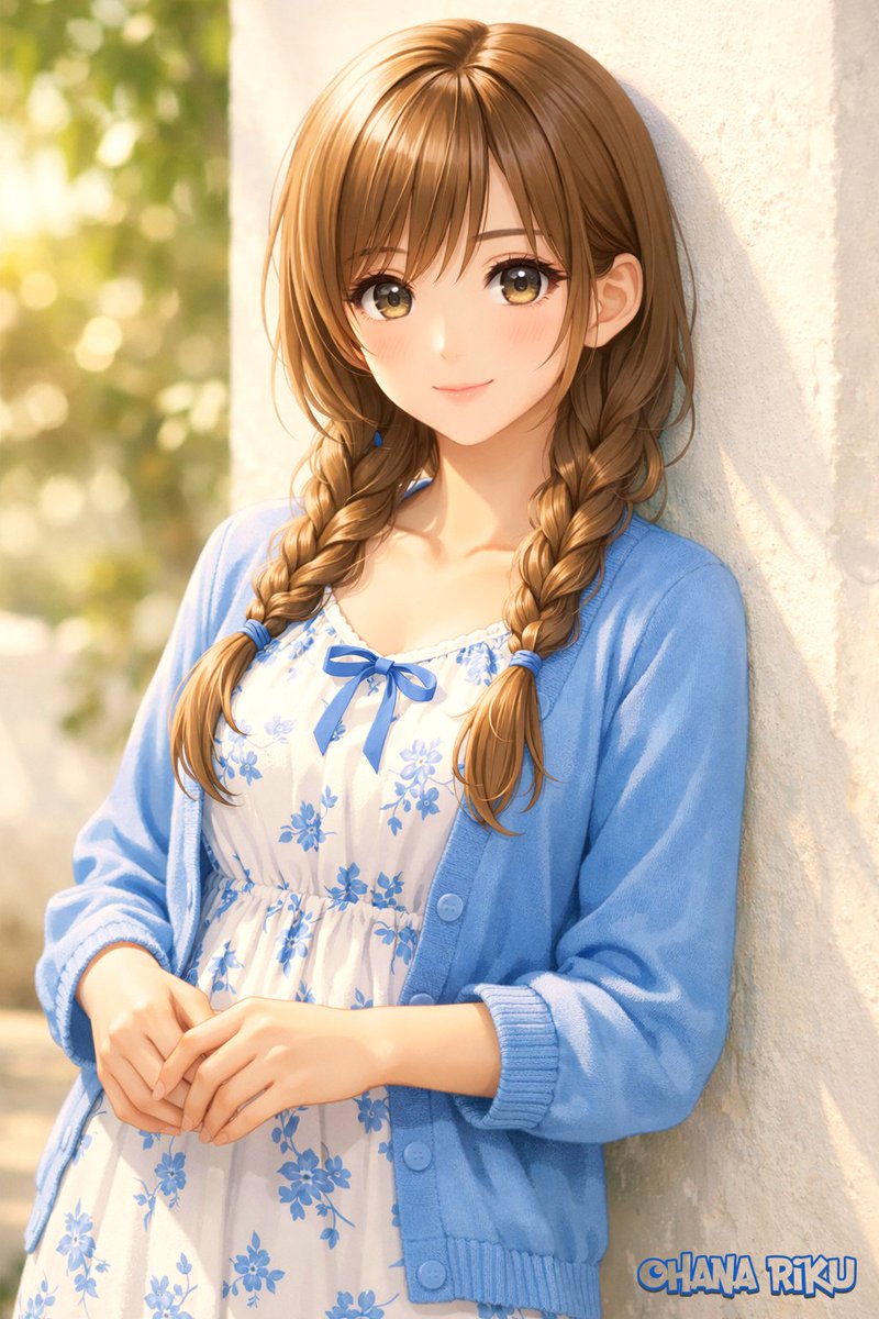 イラスト ohana_keiko おはようございます🤗 #OhanaRiku #AIイラスト #SFW #AIArt