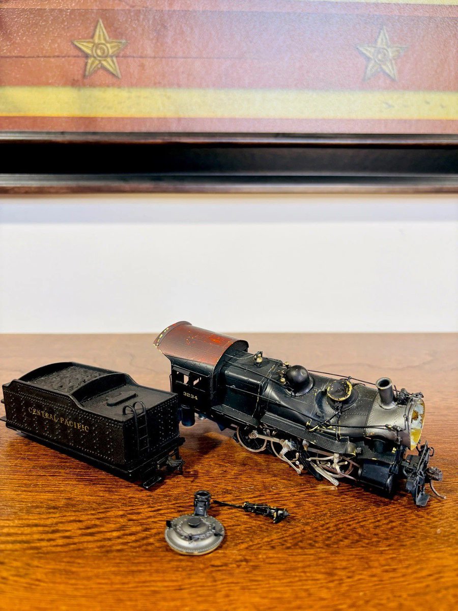 Cursed Model Trains tweet media