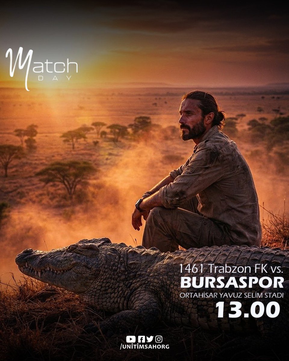 unitimsah's tweet image. 🐊 MAÇ GÜNÜ
🗓 19. Hafta
🆚 KCT 1461 Trabzon FK
🕔 13:00
🏟 Ortahisar Yavuz Selim Stadı
📺 Bi Kanal TV / AS TV