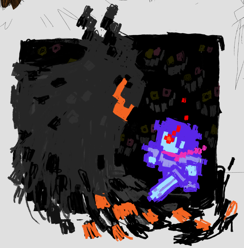 napsskai's tweet image. i can draw again