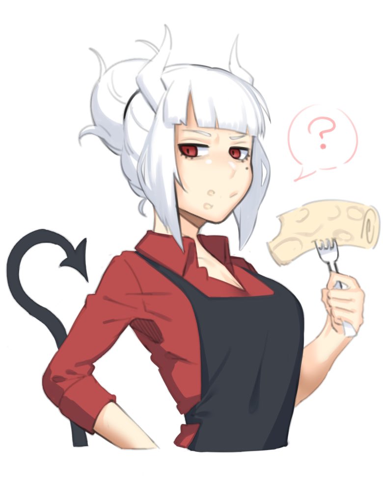 HellCEOLucy's tweet photo. What? Has she always been a woman?

Don't be ridiculous. As a concept, she's capable of fitting into whatever shape of forms she desires.

Albeit let's be honest, she does have preferences towards maintaining a beautiful look and her white hair, regardless of gender. https://t.co/E6os0Wqpvs