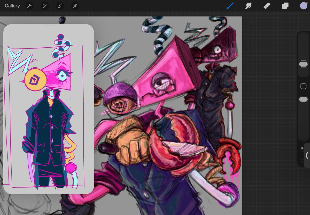 trheehee's tweet image. worried ppl wont like how i color soooo…have a peak ! #wip #zooble 

also kinda trying smth different..