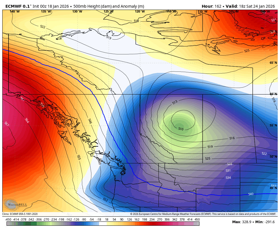 vlad_rad's tweet photo. Worse #trends tonight #winter lovers #BC as the polar lobe doesn't make it #west enough over the Rockies preventing any arctic air making it to #BCCoast.
#BCWx #Weather #WeatherUpdate #RugPull https://t.co/zPpEyA2KqR