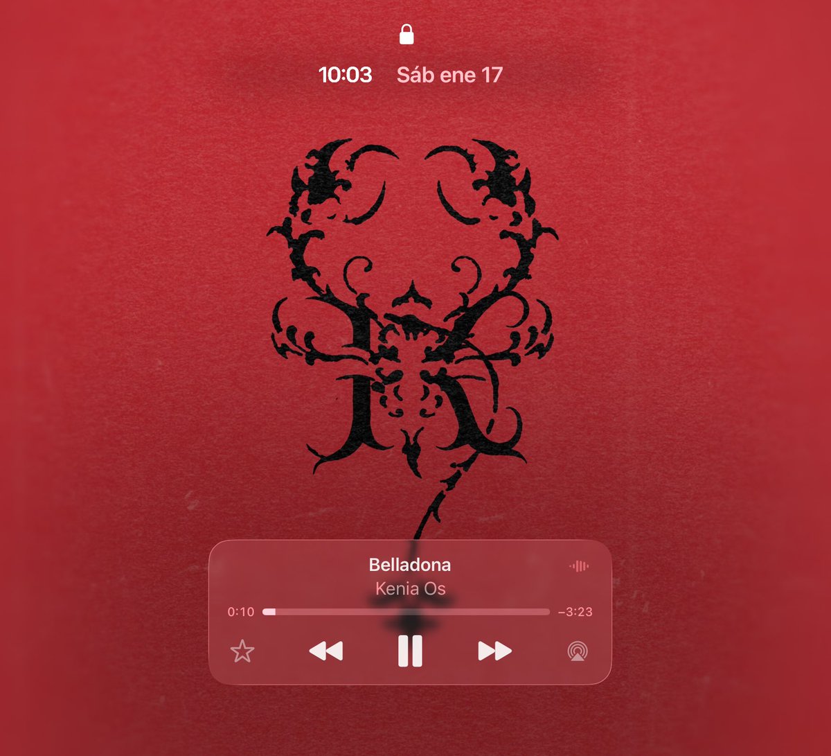 locketsy's tweet image. Que lindo Belladona en Apple Music