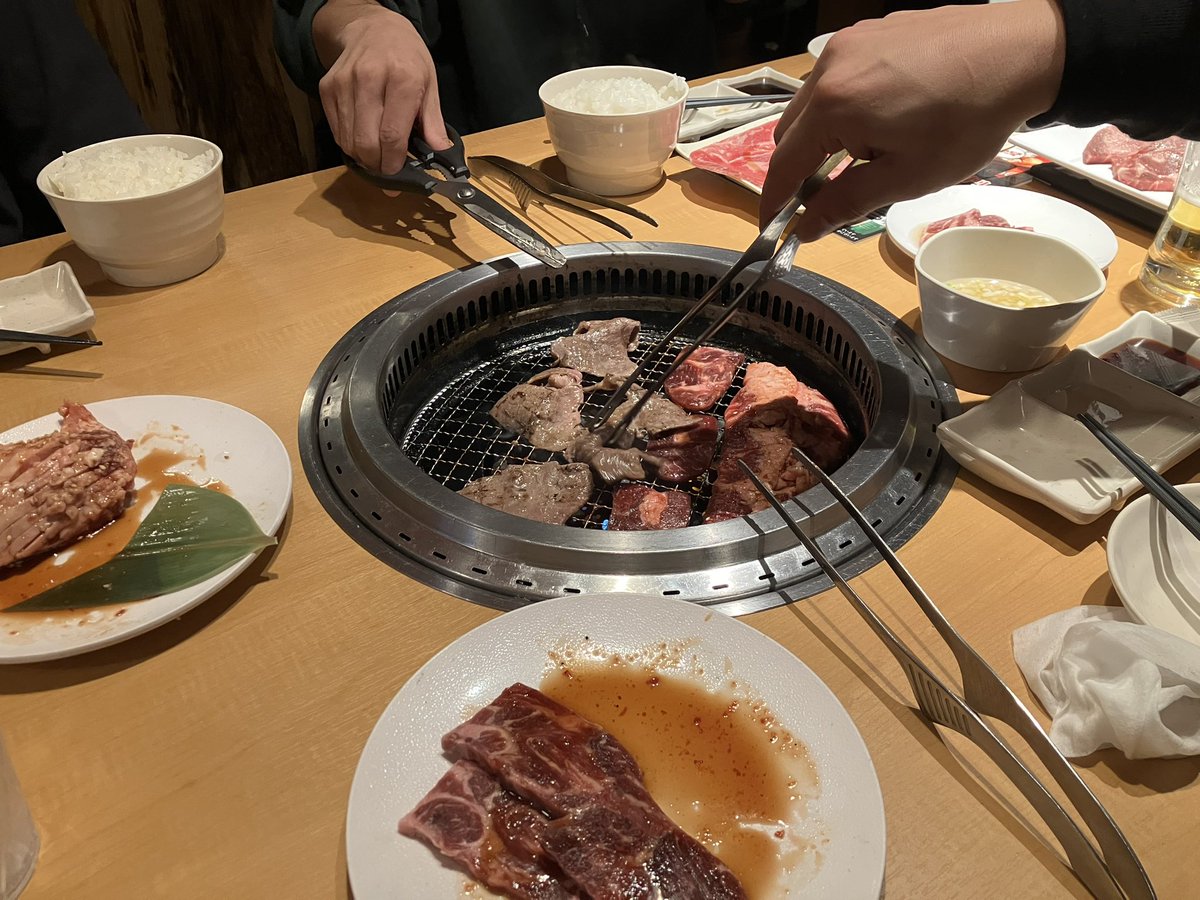 PSO2_xion10's tweet image. 今週のMFゴーストバトル多くて熱すぎる🚗³₃今期はフリーレン、呪術廻戦、メダリスト、推しの子etc楽しみ多くて忙しい(´Д`三´Д`*)
そして昨夜は新年会をかねて焼肉きんぐ行ってきた