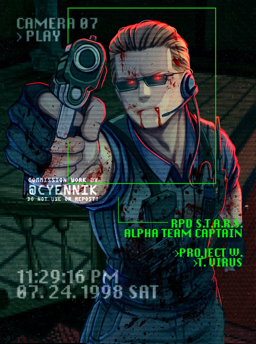 The Man, The Myth, The Legend...
💉 Albert Wesker 💕
🩸 #VGenComm #REBHFun #ResidentEvil