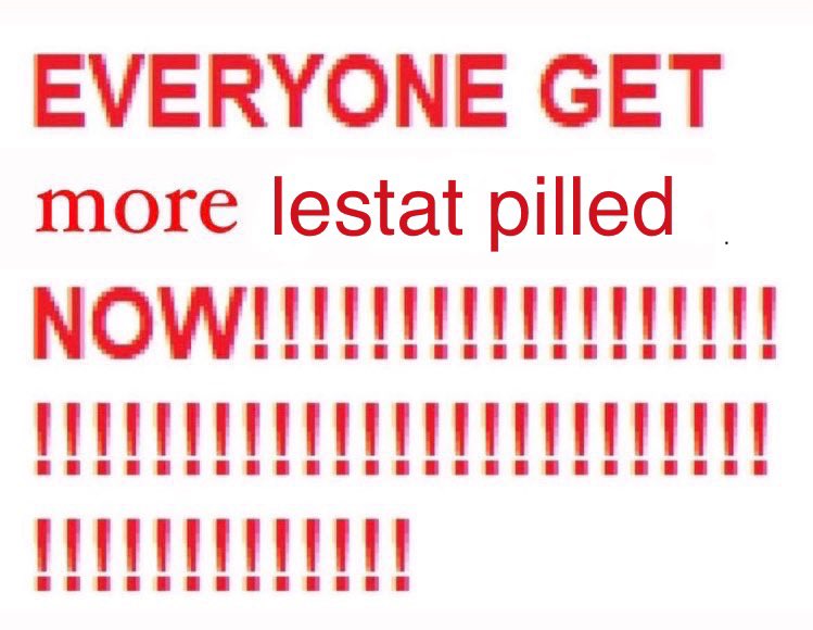 thebirthofvnus's tweet image. it’s the vampire lestat’s year!!!!