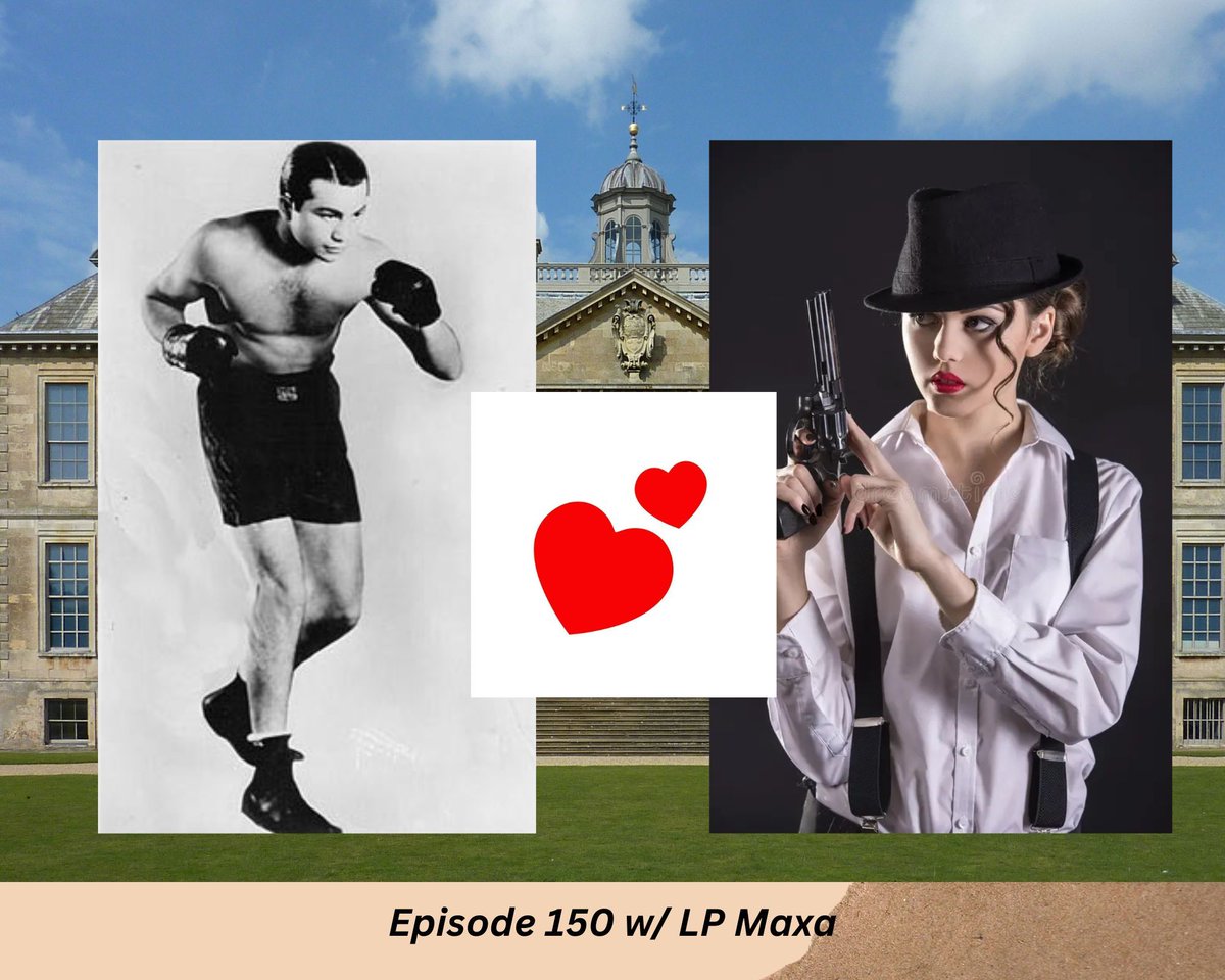 writethispod's tweet image. NEW EPISODE! If you've ever wanted to hear about a male boxer and a female gangster falling in love at a country mansion in maybe the 1930s, you'll want to check out our newest story, all with the help of editor and romance writer @LPMaxa!